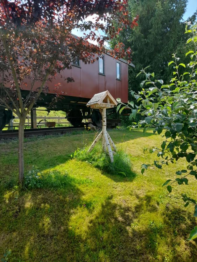 Eisenbahnromantik Im Urlaub Heinsdorfergrund Exteriör bild