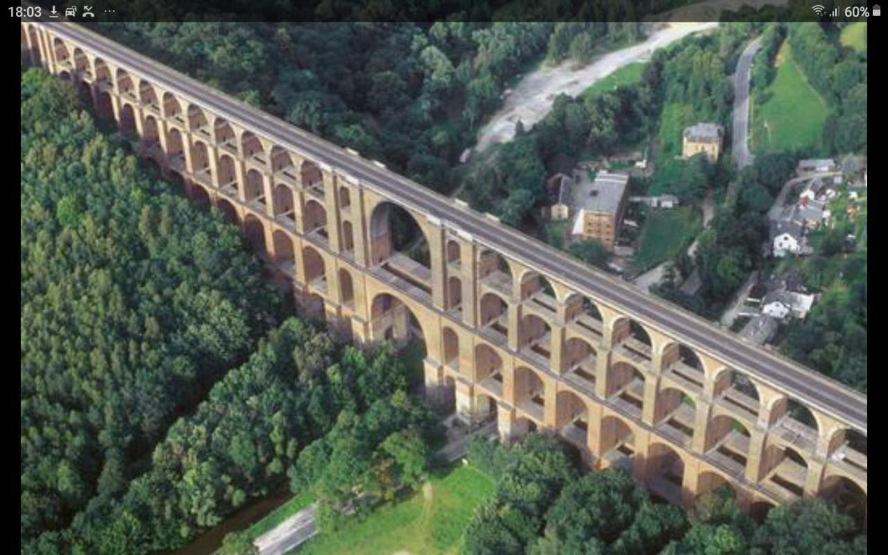 Eisenbahnromantik Im Urlaub Heinsdorfergrund Exteriör bild
